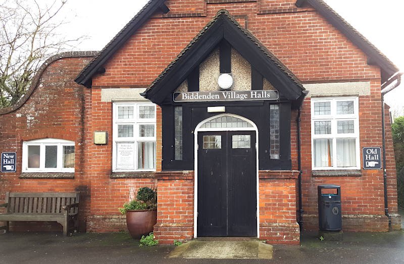 Front Of Biddenden Village Hall