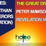 Sunday 10 January 2021 | Peter Mawson | The Great Divide