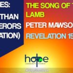Sunday 17 January 2021 | Peter Mawson | The Song Of The Lamb