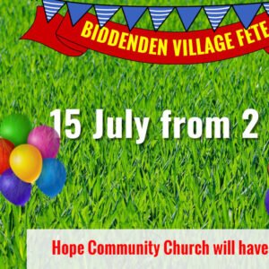 [PRIOR NOTICE] Biddenden Village Fete