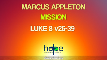 Sunday 11 February 2024 | Marcus Appleton | Mission