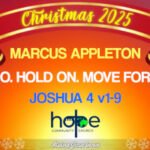 Sunday 28 December 2025 | Marcus Appleton | Let Go. Hold On. Move Forward