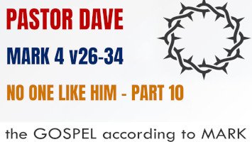 Sunday 15 March 2026 | Pastor Dave | No One Like Him – Part 10