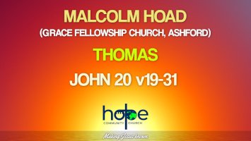 Sunday 12 April 2026 | Malcolm Hoad | Thomas