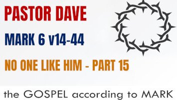 Sunday 3 May 2026 | Pastor Dave | No One Like Him – Part 15