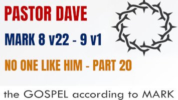 Sunday 7 June 2026 | Pastor Dave | No One Like Him – Part 20