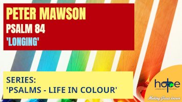 Sunday 2 August 2026 | Peter Mawson | ‘Longing’